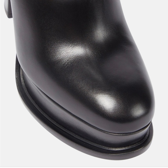 Alexander McQueen Black platform Ankle Boots US8 - Picture 5 of 16